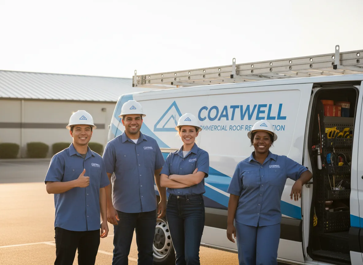 Commercial roof coating company in Garden City, MN